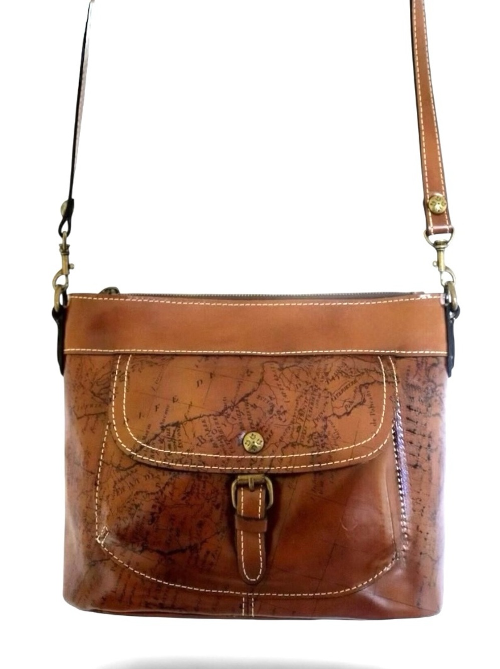 Patricia Nash Tuscania Leather X-body Bag